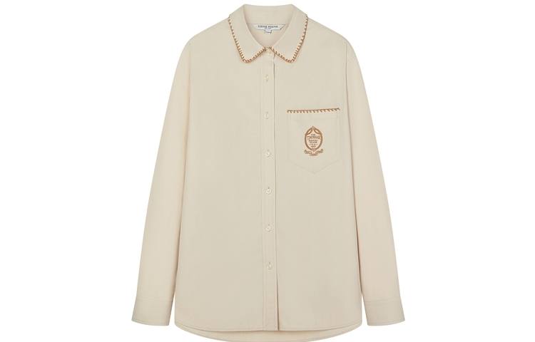 Teenie Weenie Shirts Women's Light Khaki Lapel Moderate Other