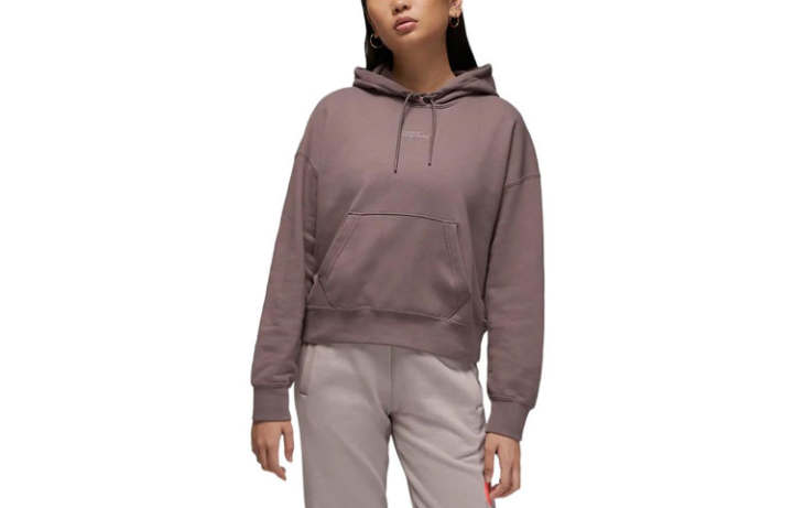 Jordan Jordan Sweatshirts Women's Purple Hooded Non Detachable Moderate