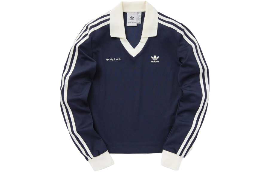 Adidas Originals X Sporty & Rich Soccer Jersey Navy/Cream