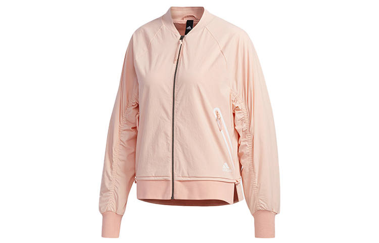 Adidas Adidas Jackets Women's Hazy Coral Powder Baseball Collar Moderate Other