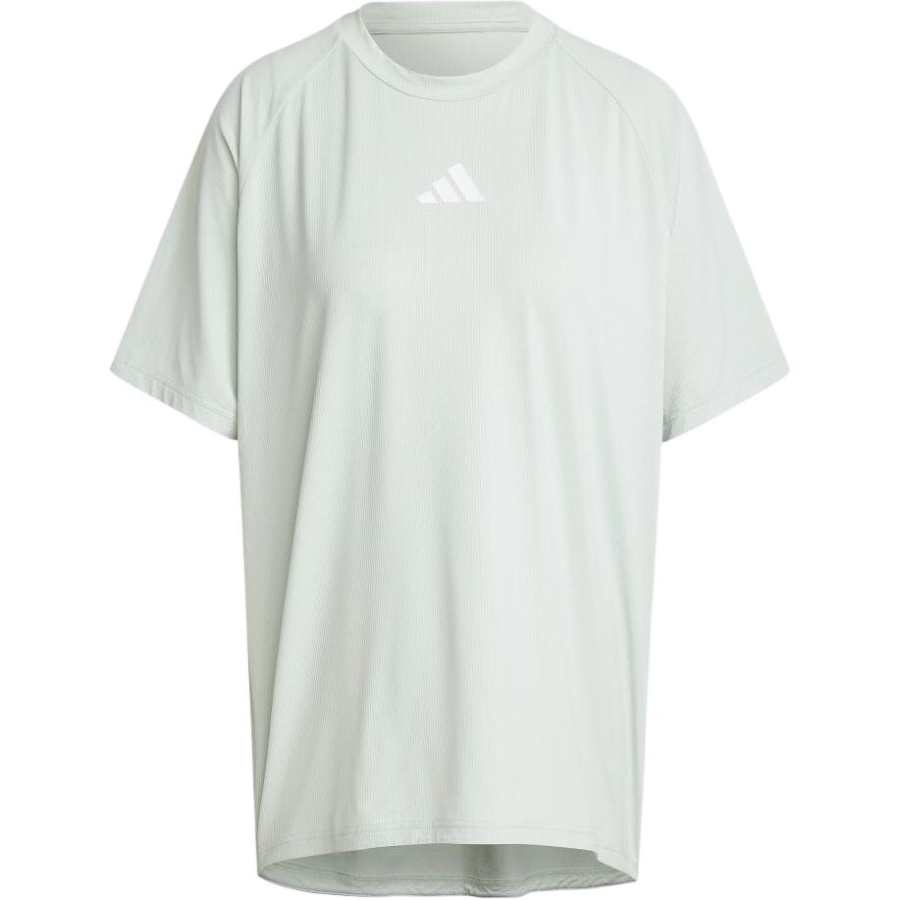 Adidas Adidas Raglan Sleeve T Shirt Women's Linen Green