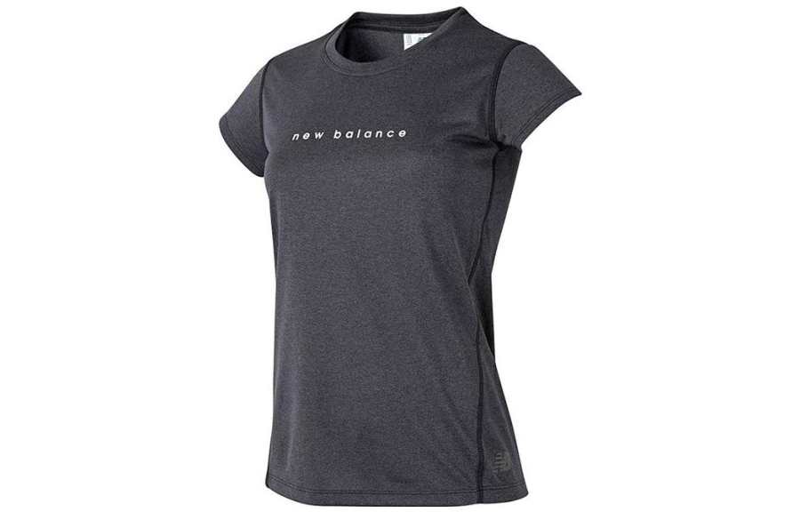 New Balance New Balance T Shirts Women's Black Crew Neck Moderate Other