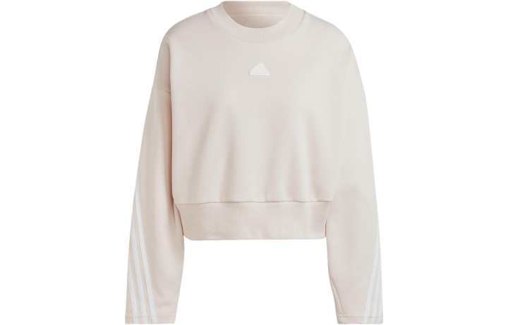 Adidas Adidas Sweatshirts Women's Beige Crew Neck Moderate Regular