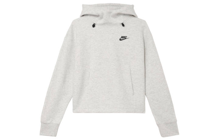 Nike Nike Sportswear Tech Fleece Oversize Sweatshirt Women's Light Gray