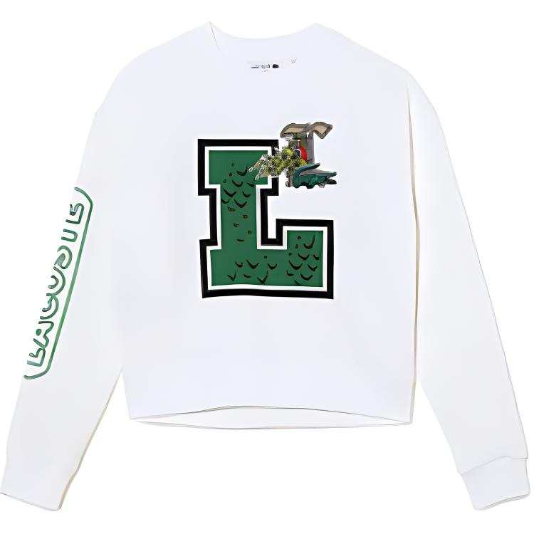 LACOSTE LACOSTE Sweatshirt Women's White