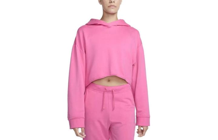 Nike Nike Sweatshirts Women's Rose Red Hooded Moderate Regular