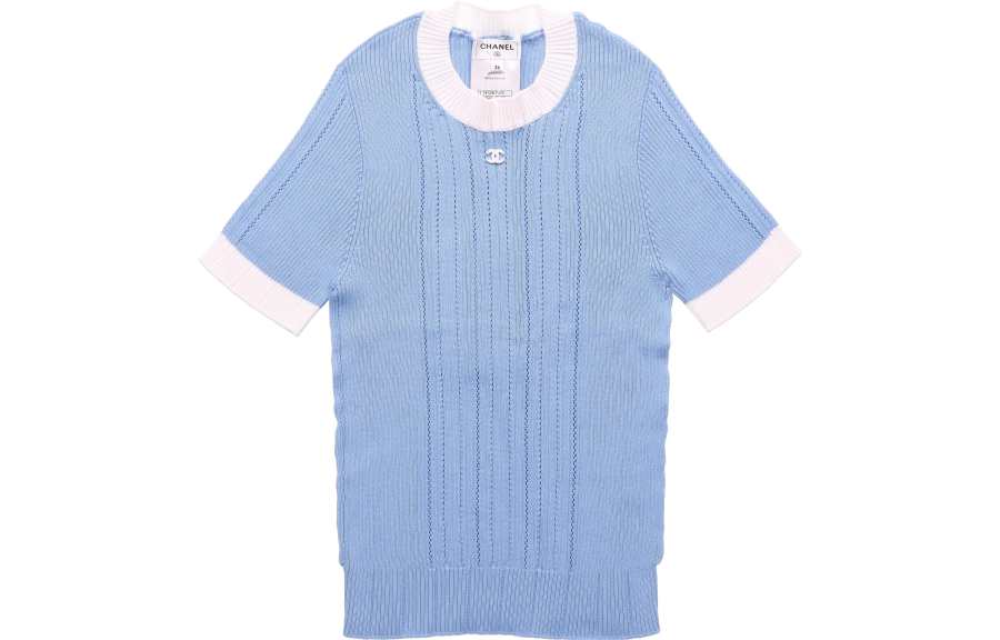 CHANEL Knitwear Women's Crew Neck Moderate Other