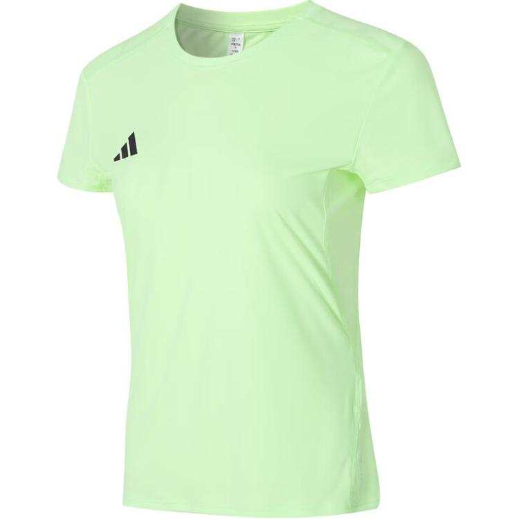 Adidas Adidas T Shirts Women's Green Crew Neck Moderate Other