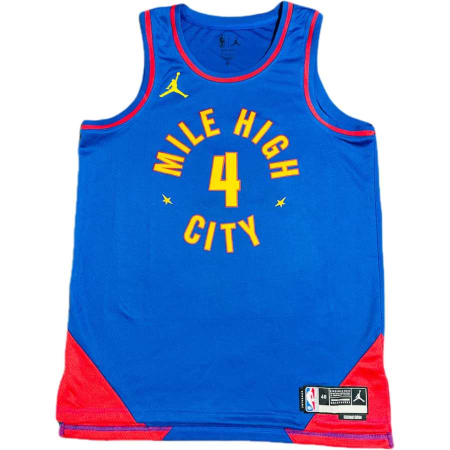 Jordan Jordan x NBA Denver Nuggets Basketball Jersey Men's Blue