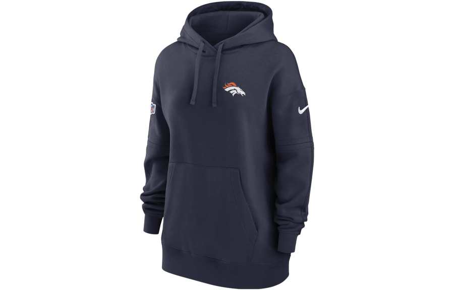 Nike Nike Sweatshirts Women's Marine Blue Hooded Moderate Regular