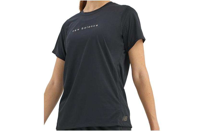 New Balance New Balance T Shirts Women's Black Crew Neck Moderate Other