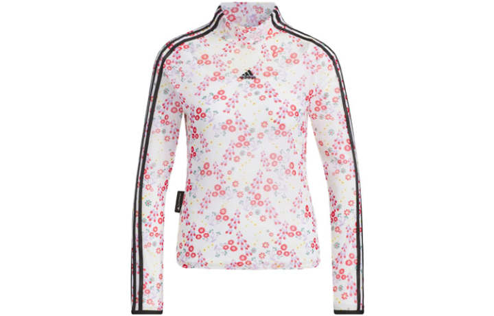 Adidas Adidas X SHUTING QIU Collaboration Collection T Shirts Women's White Turtleneck Moderate