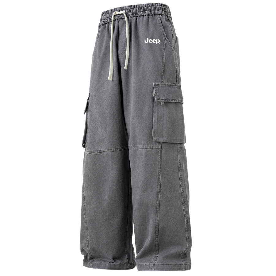 Jeep Casual Pants Unisex Moderate Straight Fit Pants