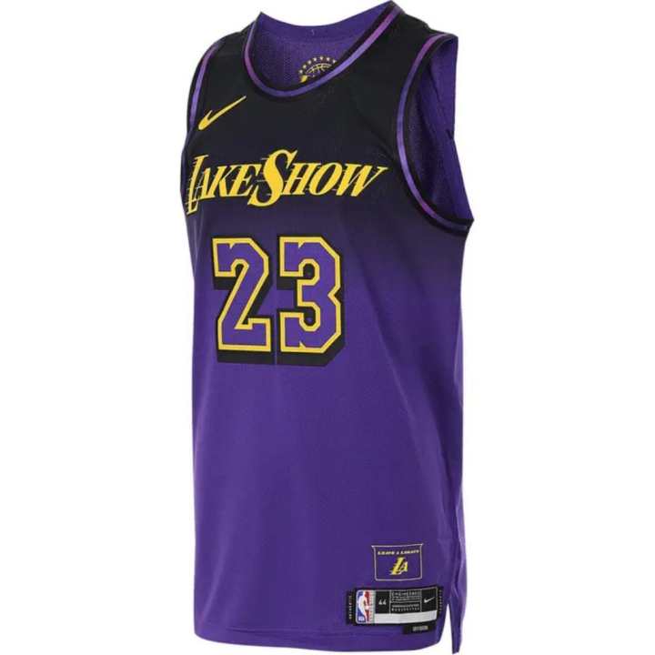 Nike Nike LeBron James Los Angeles Lakers 2024/25 City Edition Men's Nike Dri FIT Adv Nba Authentic Jersey