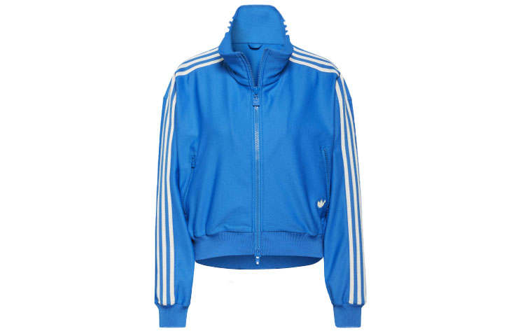 Adidas Originals Jackets Women's Blue Stand Collar Moderate Other