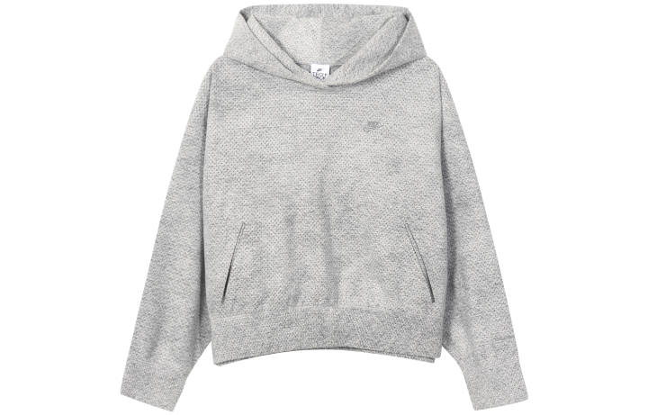 Nike Nike Forward Sweatshirts Women's Gray Hooded Moderate Regular