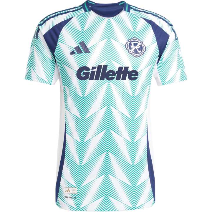 Adidas Adidas New England Revolution Team Soccer Jersey Men's Light Blue