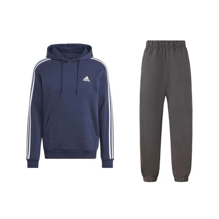 Adidas Adidas Sweatshirt Sets Men's Hooded Moderate