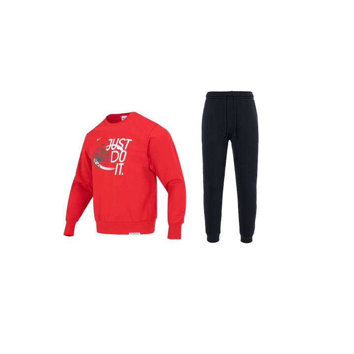 Nike Nike Sweatshirt Sets Men's Crew Neck Thickened
