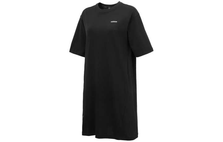 Adidas Adidas T Shirts Women's Black Crew Neck Moderate Straight Fit
