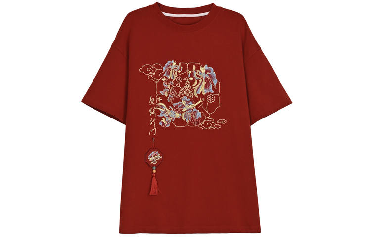 SNBL T Shirts Women's Red Crew Neck Moderate Other