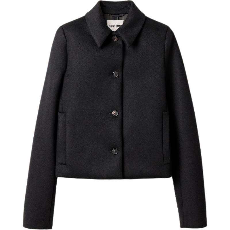 MIU MIU FW24 Jackets & Coats Women's Black