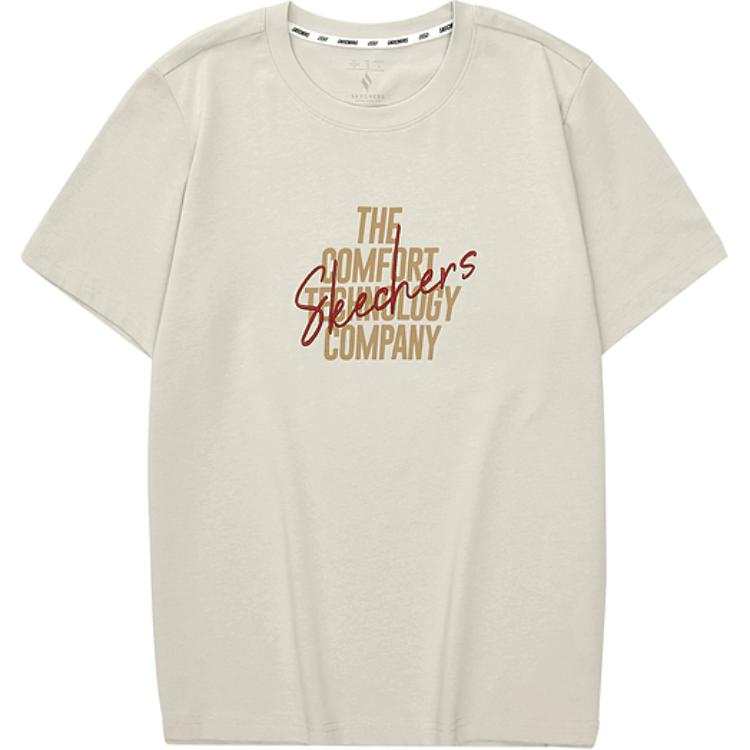 Skechers T Shirt Women's Light Brown