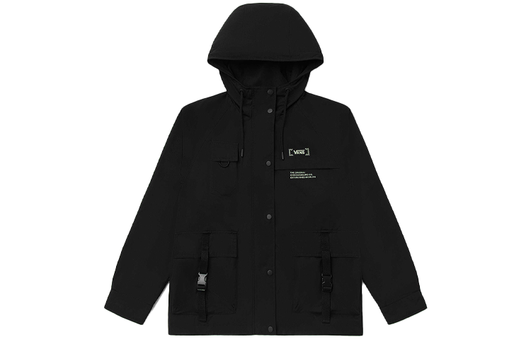 Vans Vans Jackets Women's Black Hooded Moderate Other