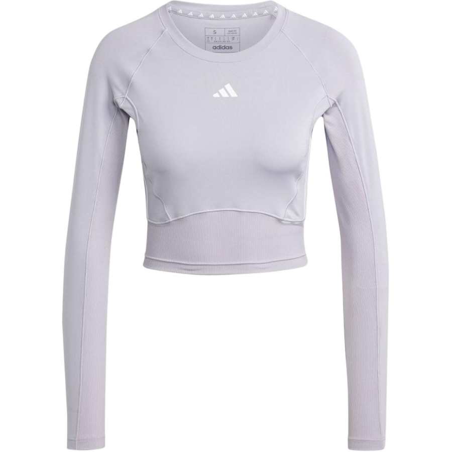 Adidas Adidas Free Shipping With AdiClub Train Essentials Material Mix Long Sleeve Top