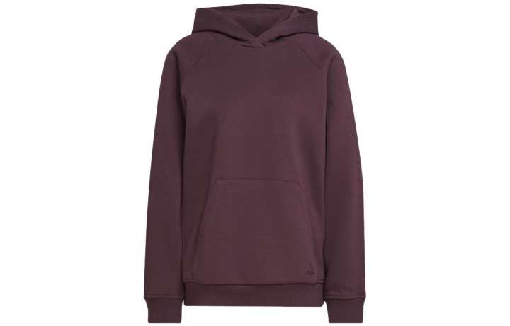 Adidas Adidas Sweatshirts Women's Dark Chestnut Hooded Moderate Regular