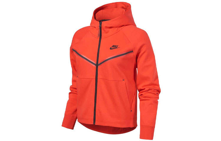 Nike Nike Jackets Women's Orange Hooded Moderate Chanel Inspired