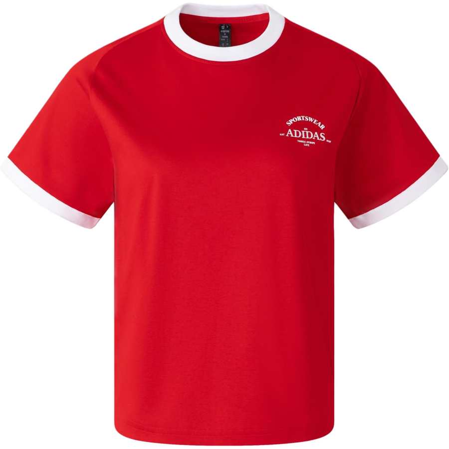 Adidas Adidas T Shirt Women's Light Scarlet