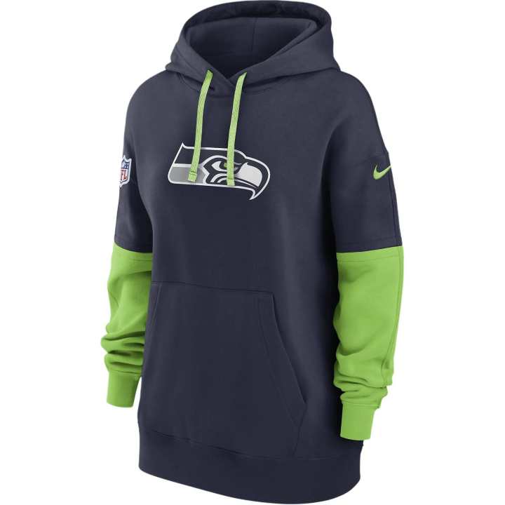 Nike Nike Seattle Seahawks Sideline Essential Women's Nike Nfl Pullover Hoodie