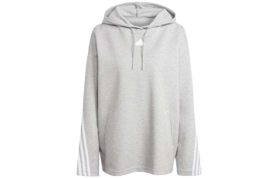 Adidas Adidas Sweatshirts Women's Gray Hooded Moderate Other