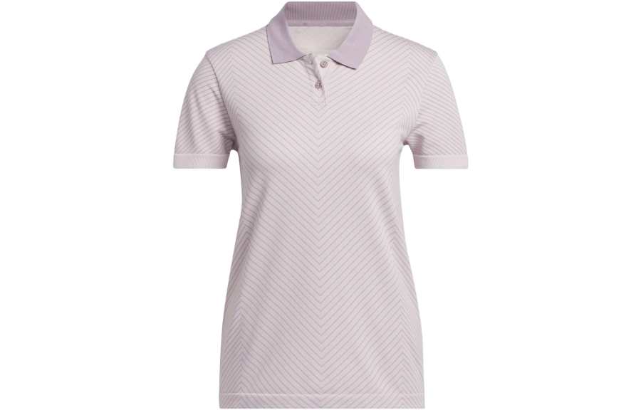 Adidas Adidas ULTIMATE365 TOUR PRIMEKNIT Polo Shirt Women's Light Purple Pink