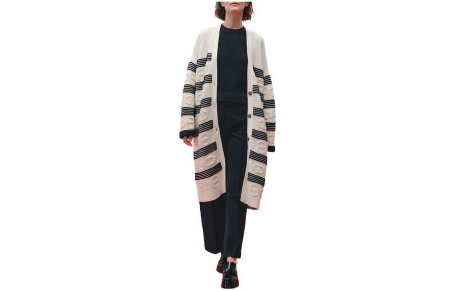 HERMES HERMES SS23 Cashmere Sweaters Women's Ecru Moderate
