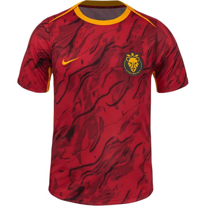 Nike Nike Utah Royals Fc 2025 Men's Nike Nwsl Short-Sleeve Pre-Match Top