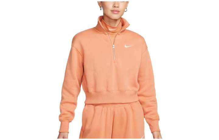 Nike Nike Sweatshirts Women's Orange Stand Collar Moderate Other