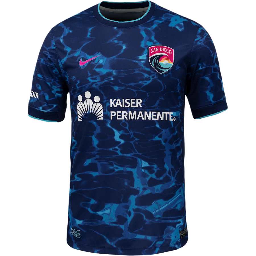 Nike Nike San Diego Wave Fc 2025 Stadium Away Men's Nike Dri-FIT Nwsl Replica Jersey