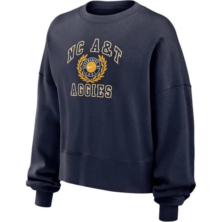 Nike Nike North Carolina A&T Women's Nike College Crew-Neck Sweatshirt