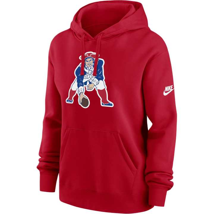 Nike Nike New England Patriots Club Women's Nike Nfl Pullover Hoodie