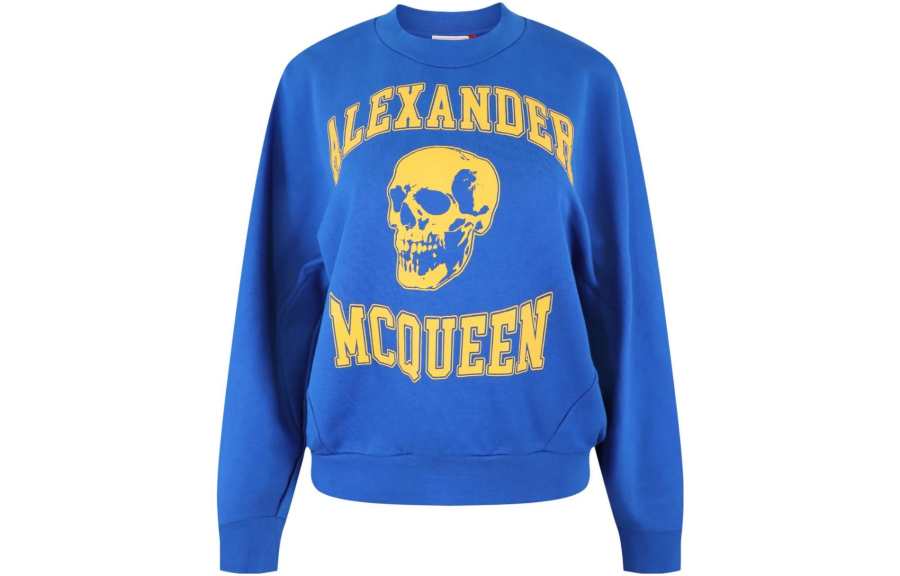 Alexander McQueen Sweatshirt Women's Blue