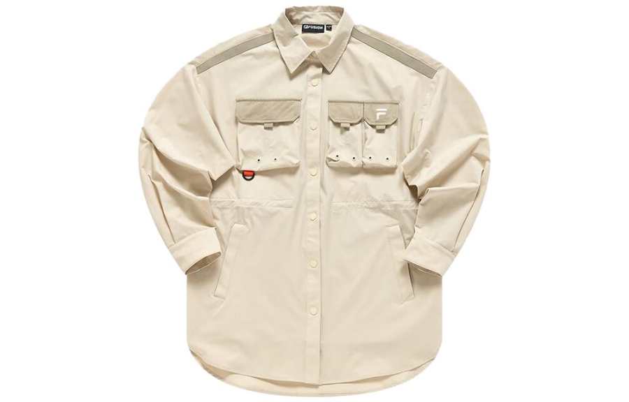FILA FUSION Shirt Women's Spring Buckwheat