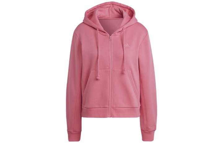 Adidas Adidas Sweatshirts Women's Pink Hooded Moderate Regular