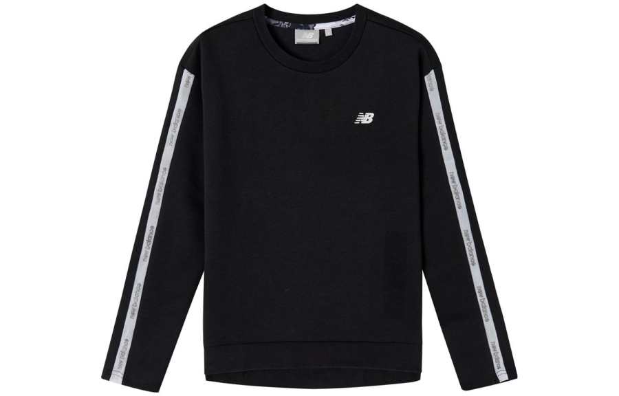 New Balance New Balance Sweatshirts Women's Black Crew Neck Moderate Regular