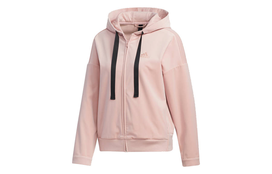Adidas Adidas Jackets Women's Vibrant Pink Hooded Moderate Other