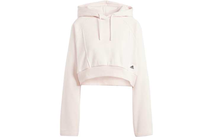 Adidas Adidas Sweatshirts Women's Beige Hooded Moderate Regular