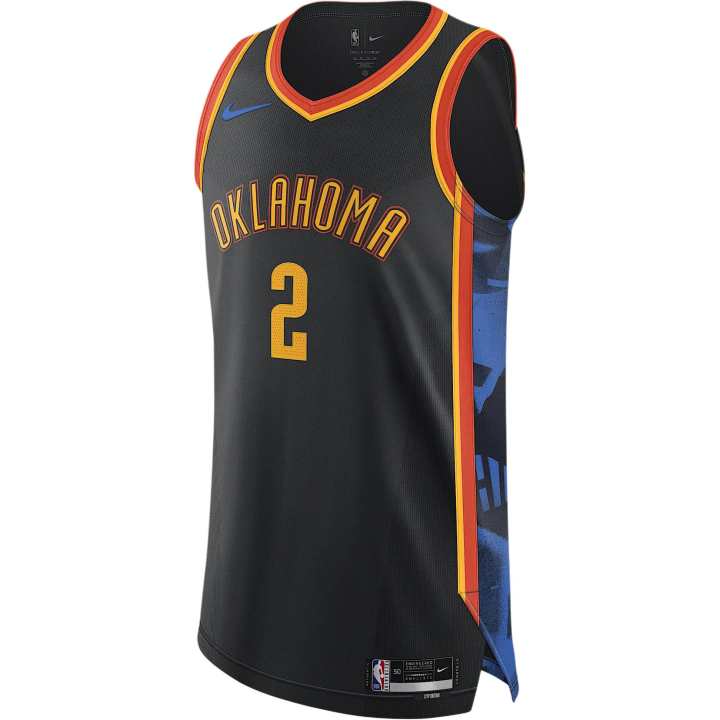 Nike Nike Shai Gilgeous Alexander Oklahoma City Thunder 2024/25 City Edition Men's Nike Dri FIT Adv Nba Authentic Jersey