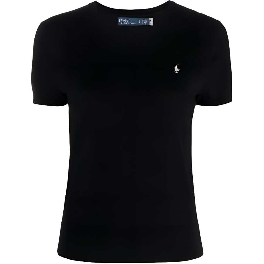 Polo Ralph Lauren logo-embroidered knitted T-shirt