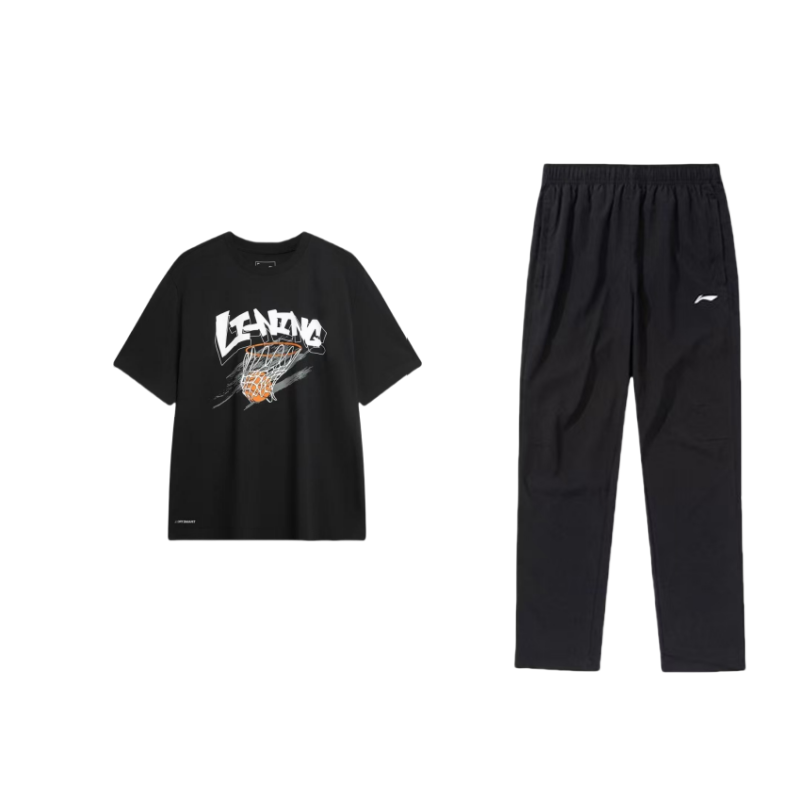 Li-Ning Li Ning Casual Sportswear Men's Black